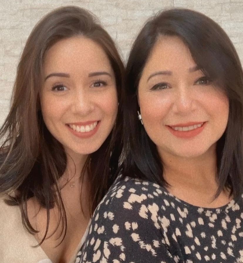 Isabella Oquendo e Adriana de Paula, filha e mãe, fundadoras do Espaço Claire